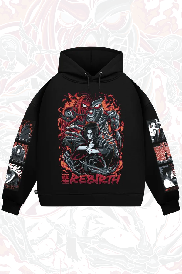 Оверсайз худи Rebirth